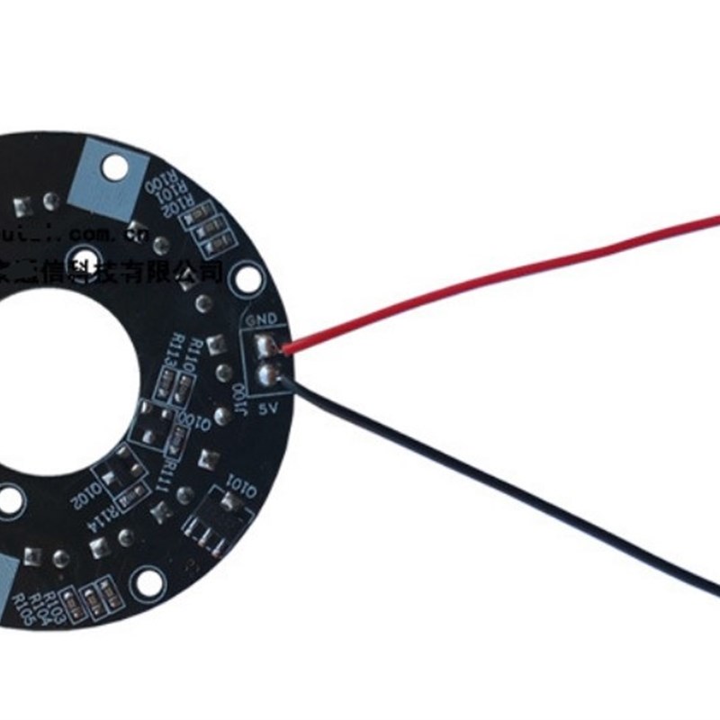 摄像头红外补光灯圈 0W 0W W摄像头模块专用 串口摄像头补