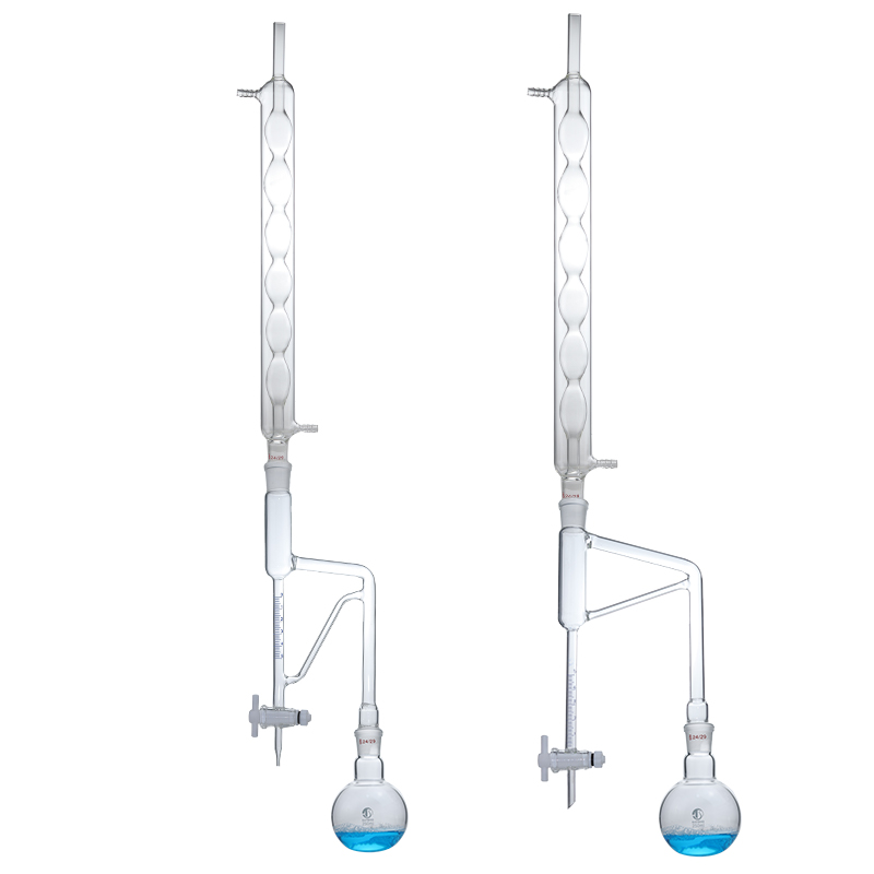 挥发油测定器5轻油密度小於重油大於挥发油测定管提取器