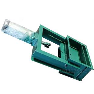 B300空气输送斜槽气动闸板阀手动插板截流阀电动开关调节闸门