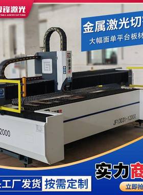 13025D20000W单平台激光切割机极锋数控铜铁铝金属下料激光切割机