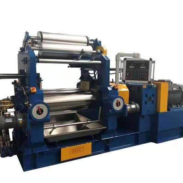 橡胶开炼机16寸开放式合金滚筒小型炼胶机高效硅塑料制品混炼机