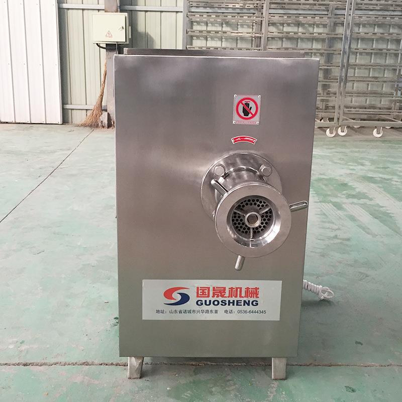 嘉林不锈钢肉制品加工设备鱼丸馅料绞肉绞切设备冻肉绞肉机