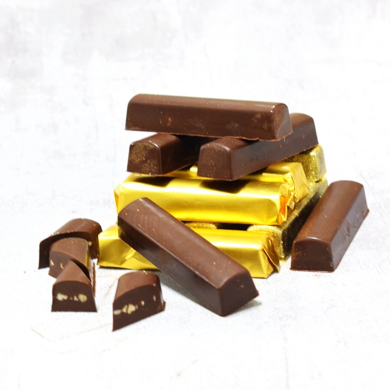 tangba堂巴 25克20连金条巧克力模具QL-1266长条形巧克力模PC材质