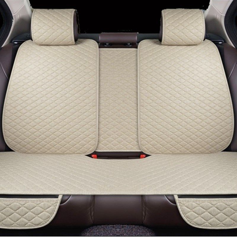 汽车靠垫亚麻布四季通用单片半包小蛮腰座椅腰靠背防滑单个三件,汽车用品/电子/清洗/改装,腰靠,淘宝优惠券,粉丝福利购,淘宝优惠卷