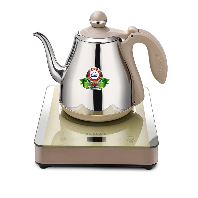 Seko/新功 W16全自动底部上水电热烧开水壶泡茶专用304不锈钢茶炉