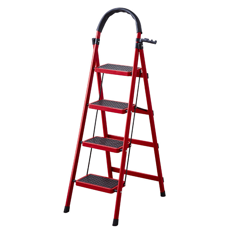 梯子家用折叠伸缩梯多功能楼梯加厚室内人字梯阁楼爬梯工程梯梯凳