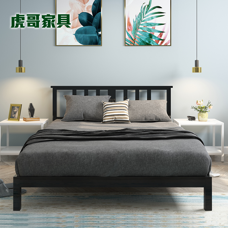 欧式铁艺床铁床架双人床单人床儿童床地中海1.5米1.8米简易钢架床