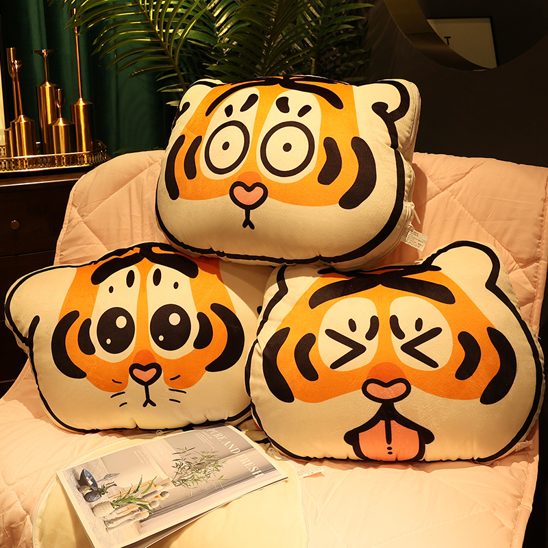 抱枕被子两用办公室折叠午睡枕头毯子二合一沙发靠枕车用女生睡觉