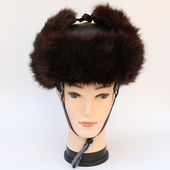 冬季 防寒棉安全帽劳保施工防砸安全帽劳保防冻保暖狐狸毛棉帽