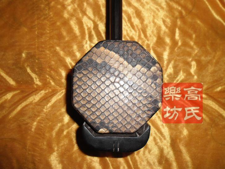 精品黑檀八角中胡紫光檀中胡黑紫檀中音二胡厂家直销送琴盒配件