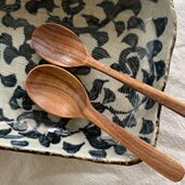 日式 高质量 饭勺 果酱刀 无漆环保 木勺汤勺 森屿食堂