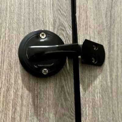 公共厕所门锁拉丝合金插销隔断指示锁不锈钢带拉手卫生间五金