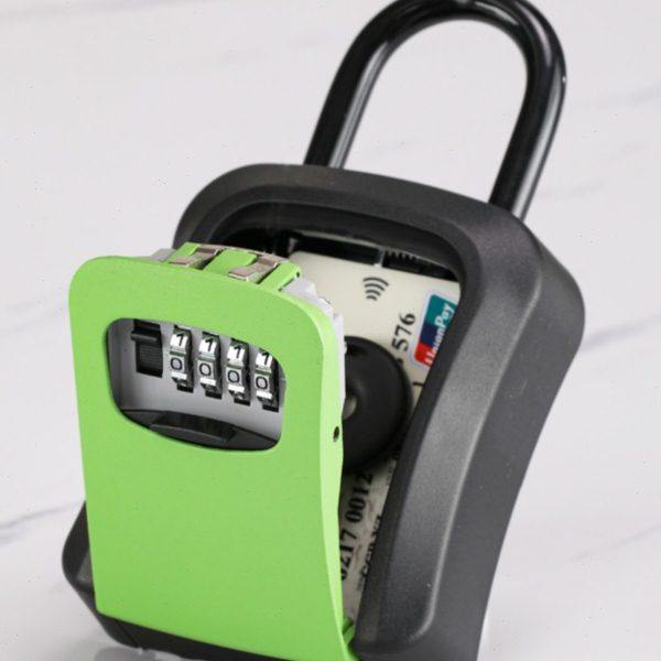 免安装金属密码锁放钥匙储物盒收纳盒密码挂锁密码挂式钥匙盒LOGO,商业/办公家具,钥匙箱,淘宝优惠券,粉丝福利购,淘宝优惠卷