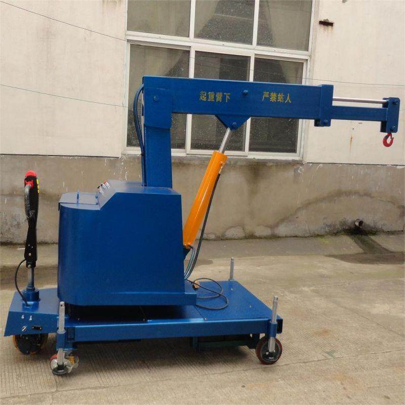 电动遥控FDC配重式旋转吊、自行走吊车、液压小吊机起重机