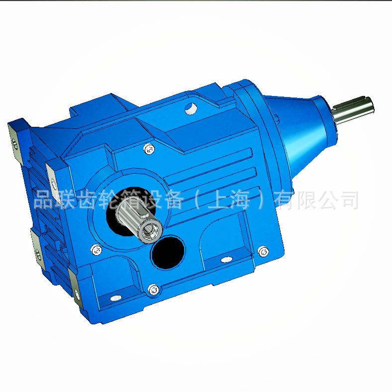 齿轮减速机S87-Y5.5-4P-11.79-M1减速电机变速机直角斜齿轮