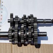 适用建设超级骏风JS125 Z6主轴副轴变速箱档位齿轮