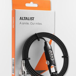 ALTALIST头盔自行车锁密码锁自行车便携钢丝锁童车防盗行李箱长锁