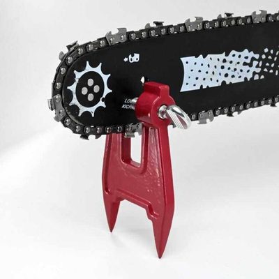 导板支架汽油锯电链锯伐木锯导板固定用野外油锯链条打磨辅助工具