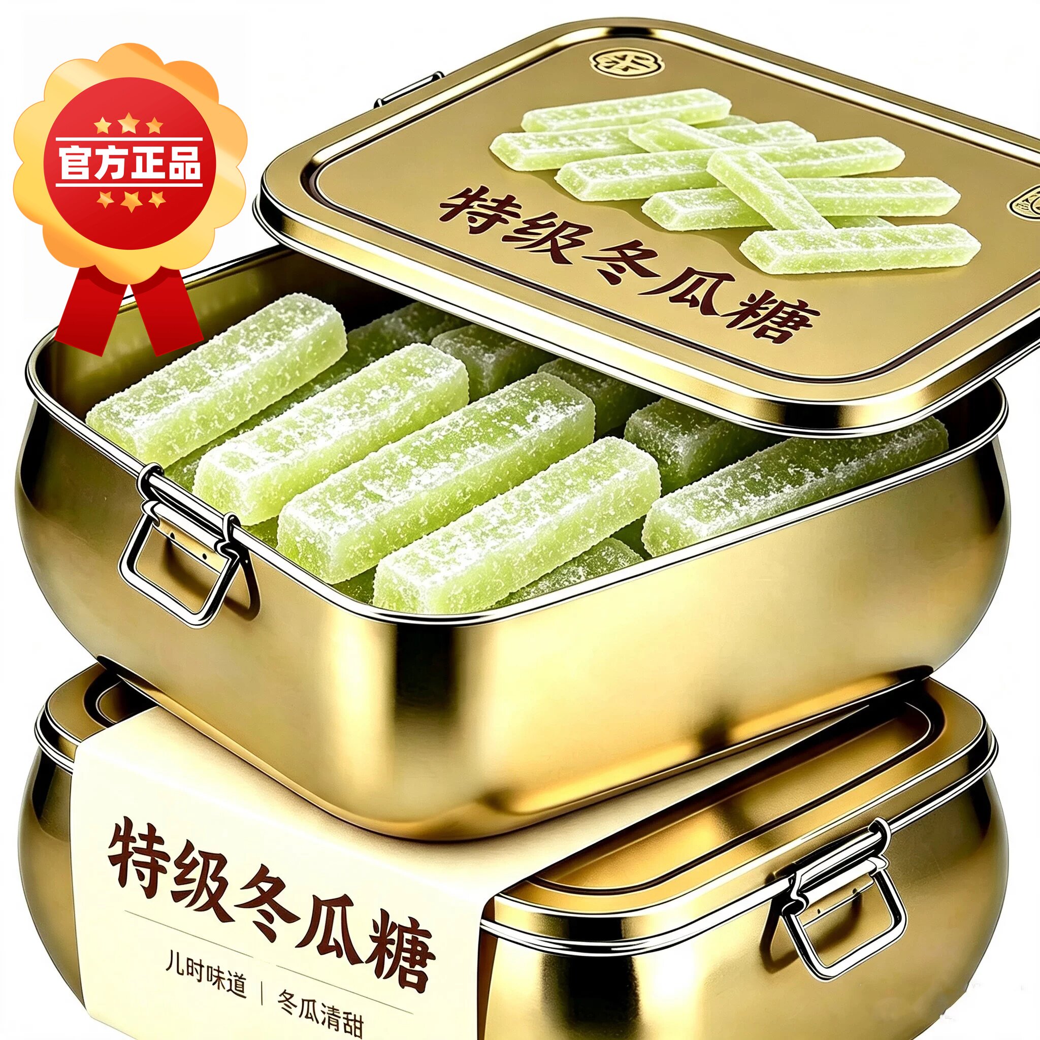 冬瓜糖正宗冬瓜条老式冬瓜办公休闲零食甜品营养水果干烘培旗舰店