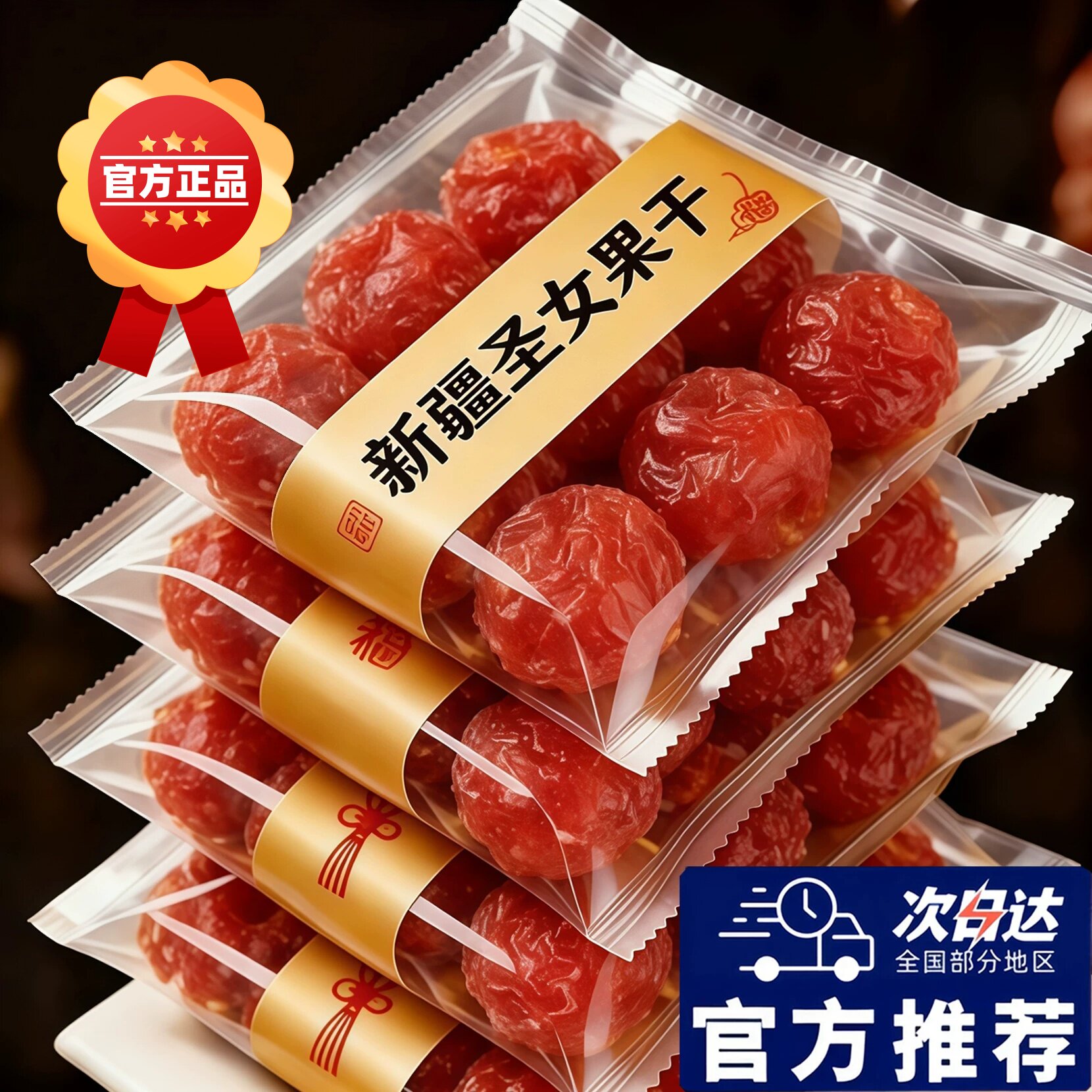 圣女果干无添加无糖新疆特产新鲜千禧果超甜小番茄酸甜蜜饯干果脯