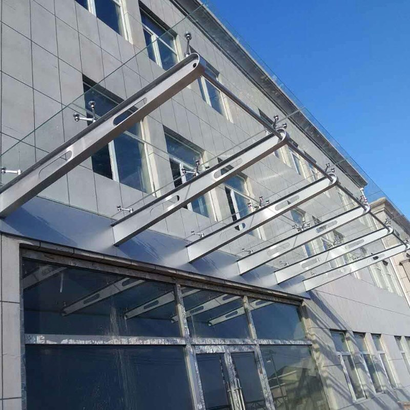 工字钢牛腿支架 玻璃幕墙雨棚挑梁 H型钢结构定制加工满焊焊接