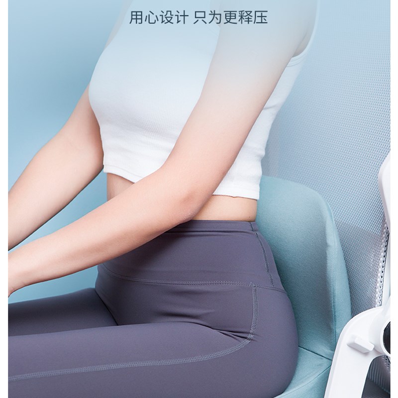 一体式坐靠垫办公护腰枕久座椅垫靠背透气减压中空孕妇美臀腰靠垫