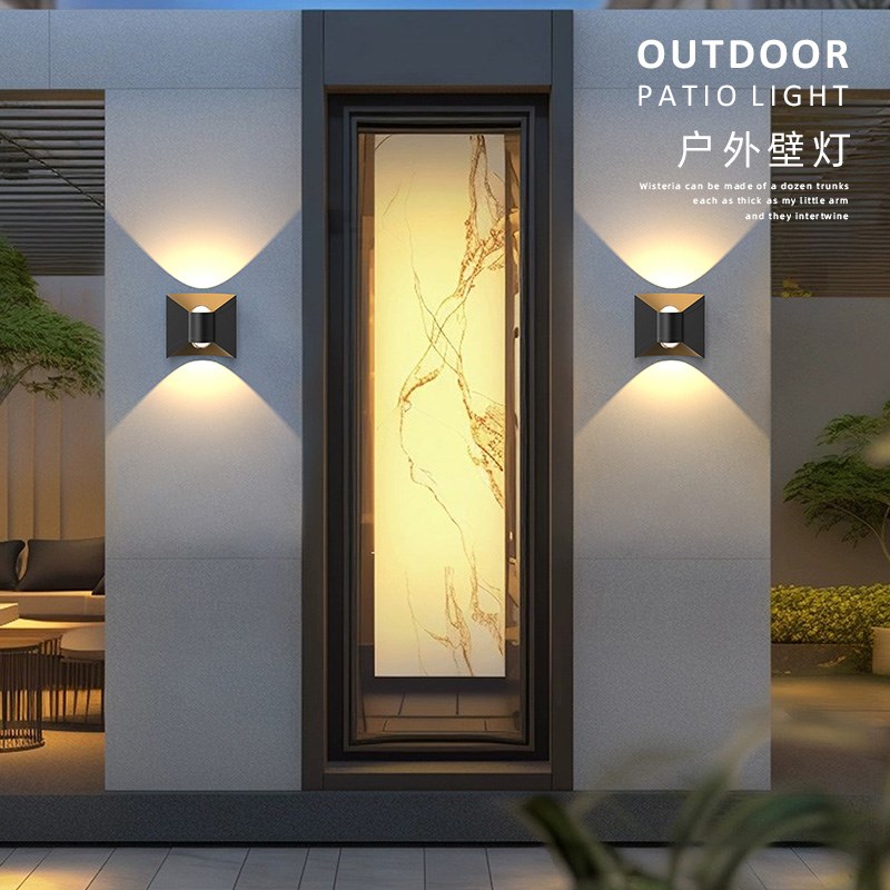 户外壁灯别墅庭院装饰灯室外防水墙壁灯家用露台阳台灯大门门前灯