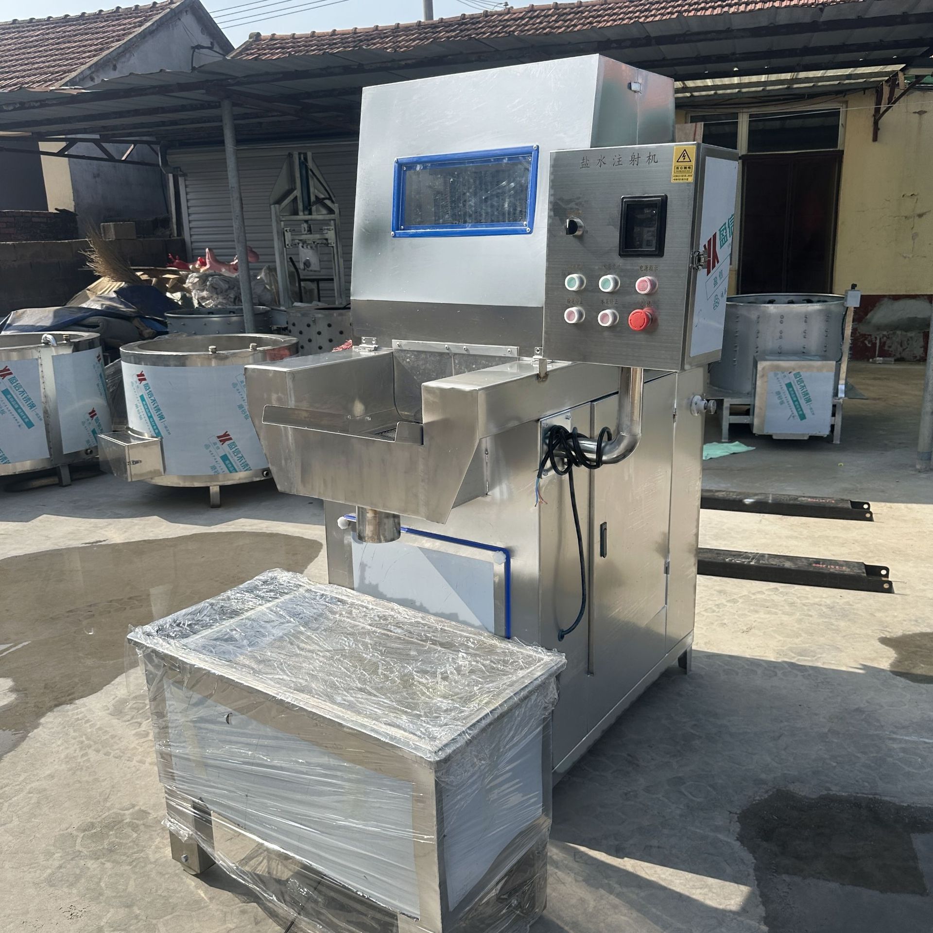 全自动盐水注射机肉制品带骨腌料注射机手动针头注射机牛肉干生产