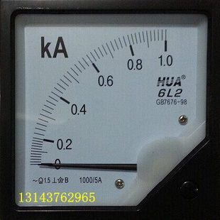 交流电流表6L2-1KA 1000/5A 1.2KA 1.5KA 2KA 2.5KA 3KA 6L2-A