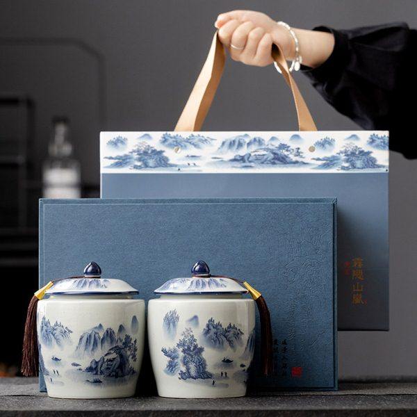 密封防潮茶叶罐茶叶礼盒空盒定制LOGO储茶罐高档精致乌龙茶白茶,包装,茶叶包装,淘宝优惠券,粉丝福利购,淘宝优惠卷