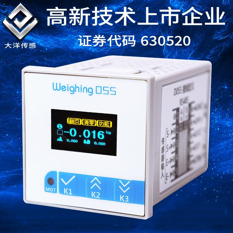 称重显示控制器仪表测力值检测485通讯智能滤波抗干扰D055