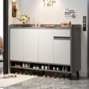 鞋 架 柜家用门口大容量玄关柜简约现代阳台储物柜小户型门外简易鞋