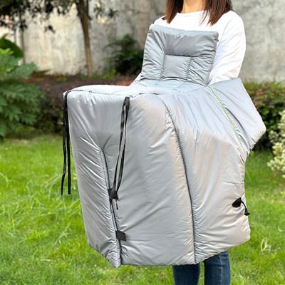 电动车儿童前座防挡风被罩双面防水分体亲子儿童座椅冬季保暖挡腿