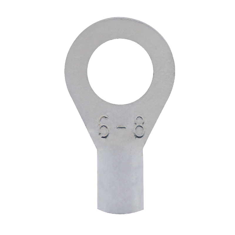 冷压接线端子OT16-8 O型圆形裸端头线鼻子接头线耳500只黄铜镀锡