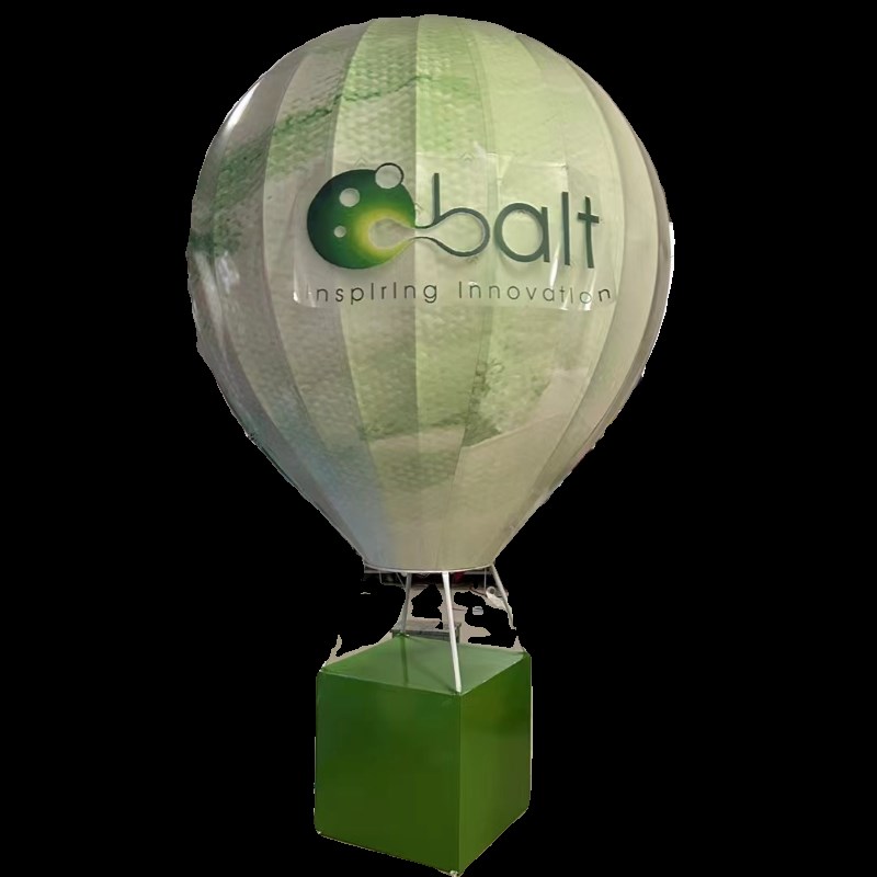 美陈装饰商场中庭吊饰售楼部摆件户外草坪拍照打卡热气球logo定制