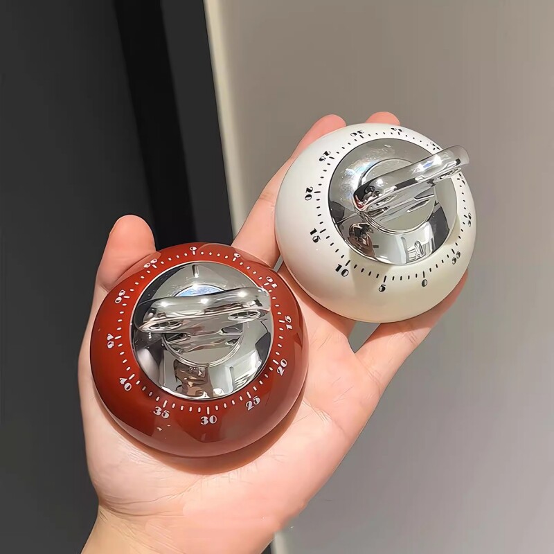 【是计时器，也是冰箱贴！】定时器磁吸机械厨房煮饭煲汤提醒精准