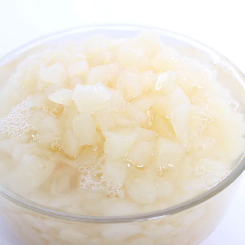 糖水白桃丁罐头820g/罐*2白桃