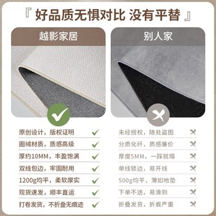 沙发垫免洗可擦轻奢高级感床边地毯卧室家用地毯 地毯客厅2024新款