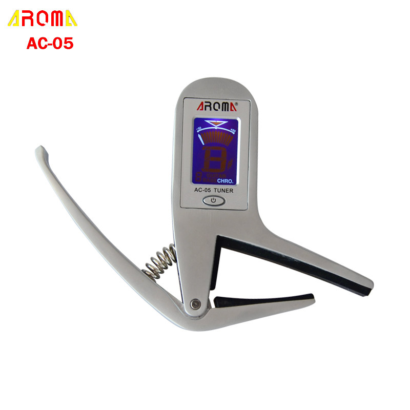 阿诺玛AC-05 民谣吉他变调夹 调音器二合一 电吉他贝斯校音器配件