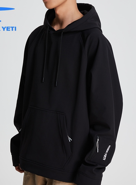 HIMA YETI 帽衫滑雪卫衣 喜马猿美式宽松 男女同款保暖耐磨防水