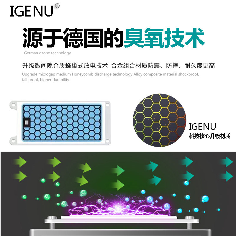 臭氧消毒机110V32g 室内臭氧发生器民宿酒店活氧除甲醛杀菌除异味