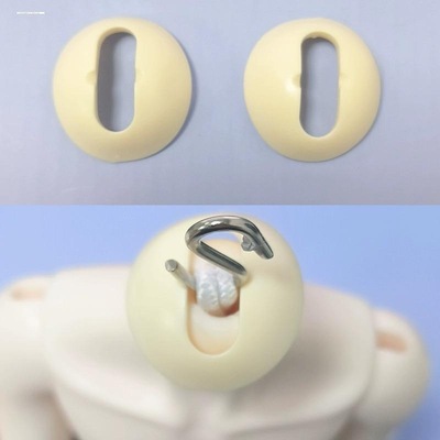 BJD头S钩防变形垫片娃娃脖卡bjdm