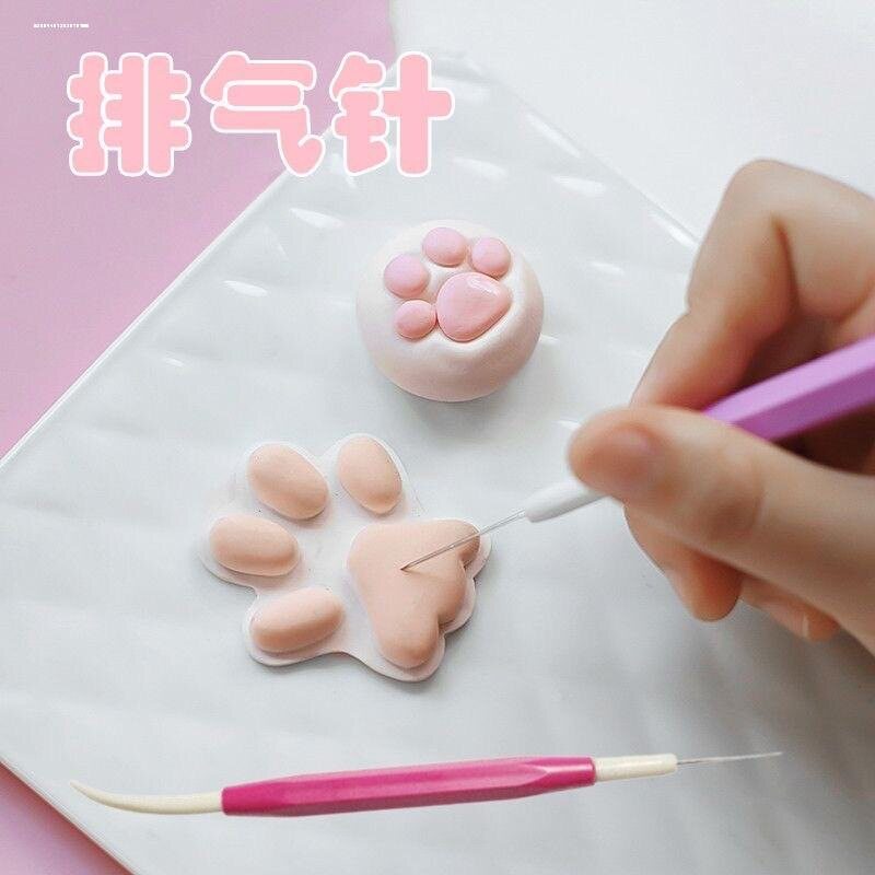 不锈钢糖霜针饼干打孔造型针双头两用翻糖蛋糕排气针家用花样馒头