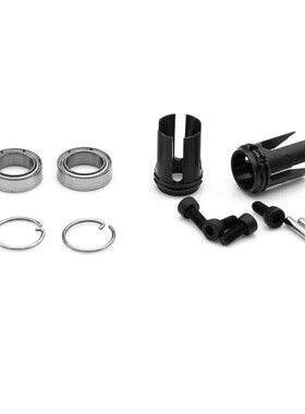 田宫 TT02 /XV02/XM01配件全系RC 前直轴套件(39T)22047 改钢齿