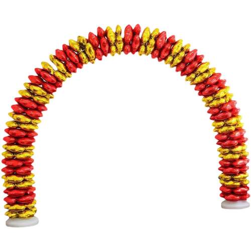 新店铺开业气球拱门套装立柱四叶草门店面活动装饰店庆典花篮布置