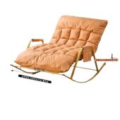 双人摇摇椅加大加宽可调节成人阳台家居科技布料可坐可躺摇摇躺椅