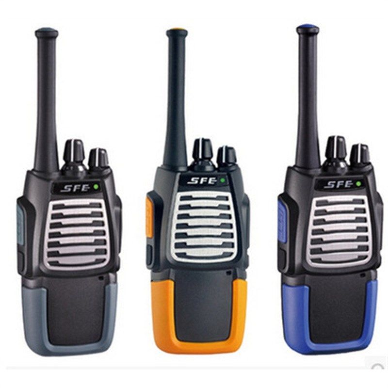 顺风耳对讲机SFE-S333/S-555-(3)民用炫彩蓝灰黄无线手持对讲台