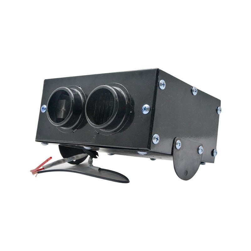 新款车载暖风机 冬季卡车除霜机热卖4孔500w12v24v电暖风除雾
