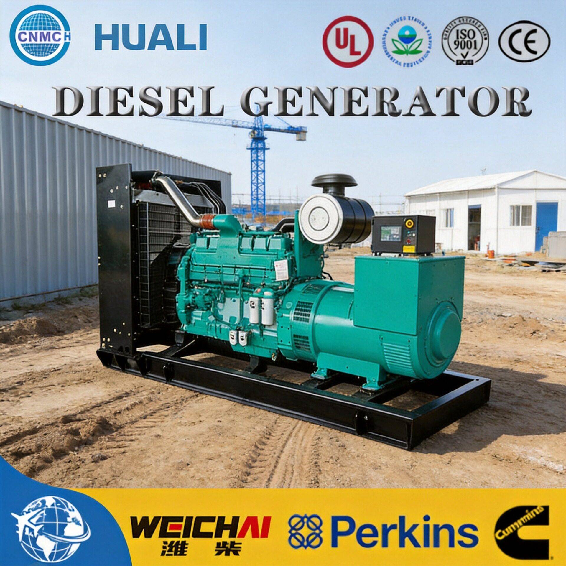 厂家直销100kw康明斯柴油发电机组80V三相工地养殖场备用电源
