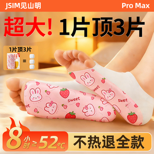 暖足宝自发热穿戴式暖贴脚套暖脚可行走恒温8h蒸汽热敷暖身保暖贴